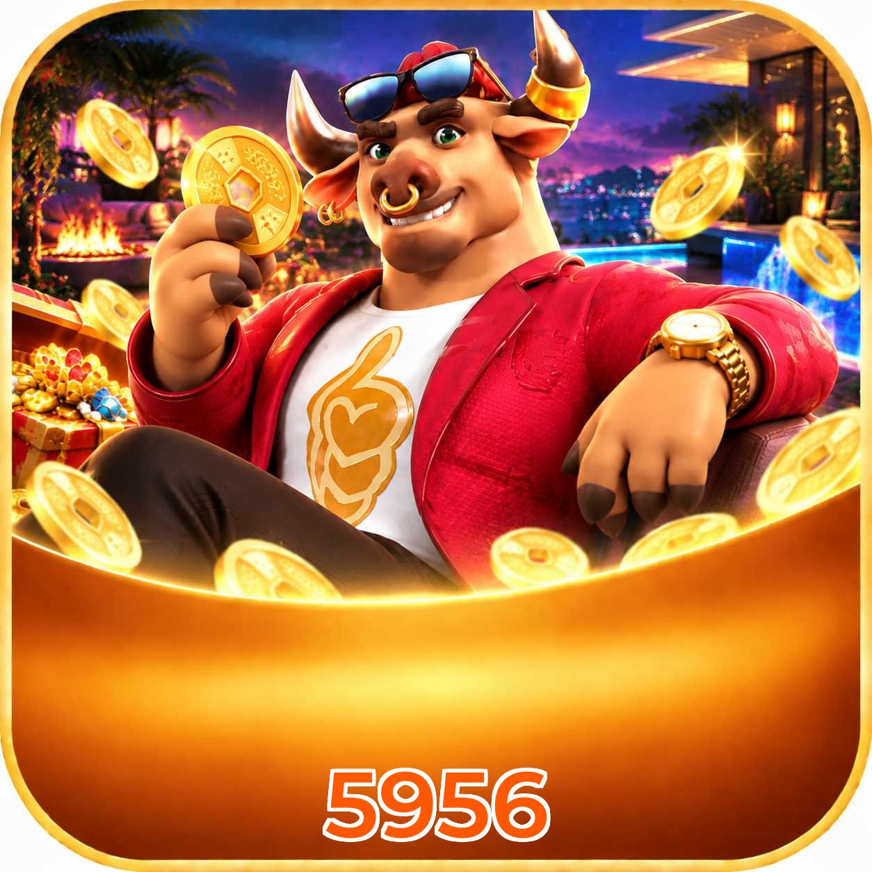 Catálogo de 2.547 jogos da 5956 incluindo Pragmatic Play e Evolution Gaming